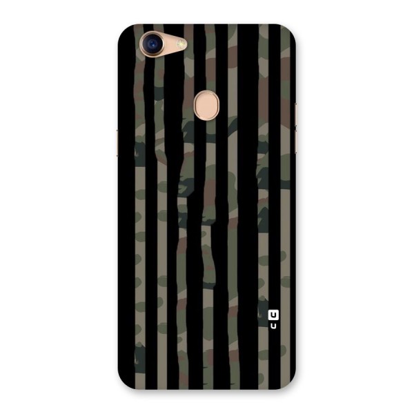 Army Stripes Back Case for Oppo F5 Youth